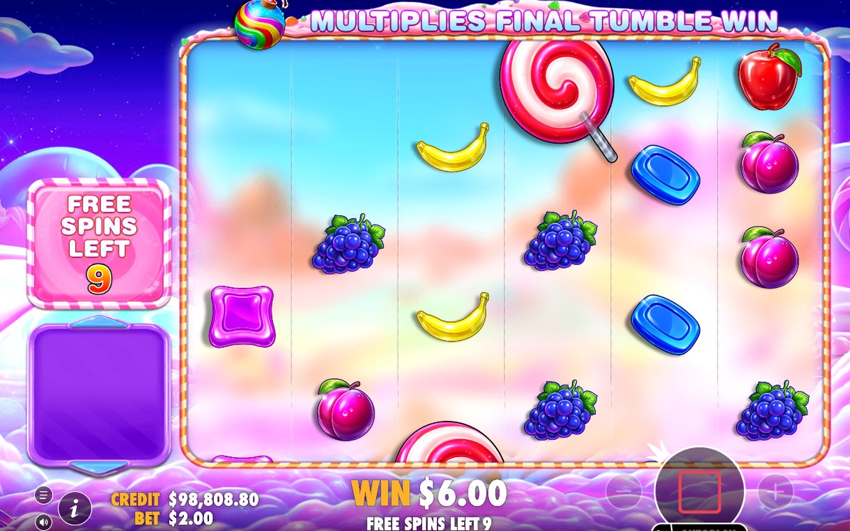 Free Spins-start med tio snurrar i bonusrundan